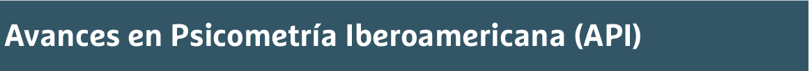 Avances en Psicometría Iberoamericana