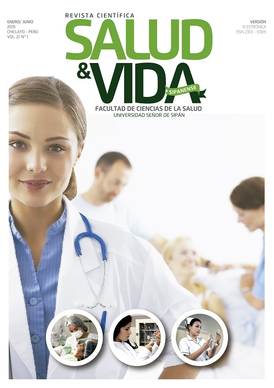 					Ver Vol. 1 Núm. 2 (2014): Revista Científica Salud & Vida Sipanense
				