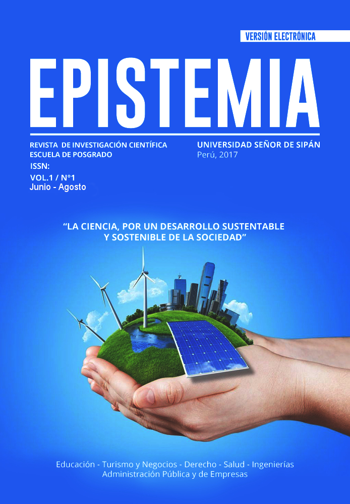 					Ver Vol. 1 Núm. 1 (2017): Revista Científica EPISTEMIA
				