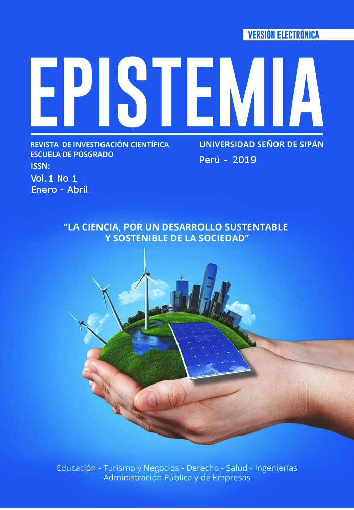 					Ver Vol. 3 Núm. 1 (2019): Revista científica EPISTEMIA
				
